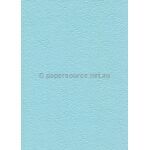 Embossed Shattered Aqua Blue Matte, A4 handmade recycled paper | PaperSource
